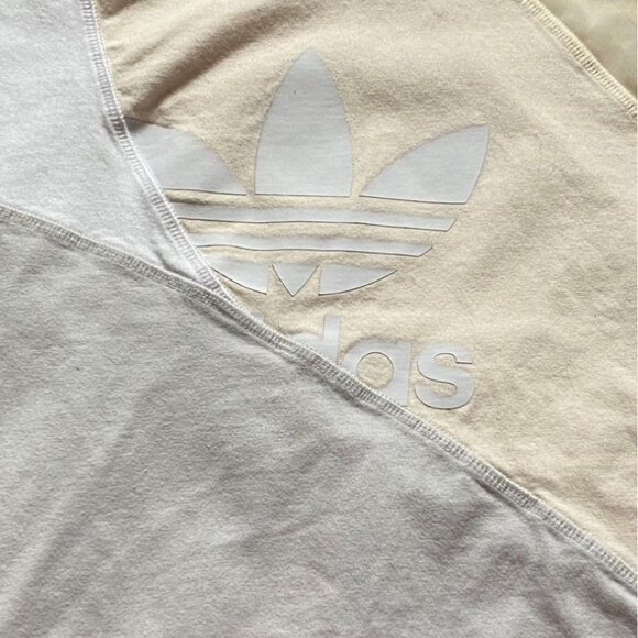 Adidas Originals Women's Adicolor Split Trefoil T-Shirt-Neutral Colors-Size S - Picture 2 of 8